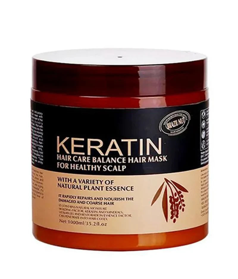 Keratin Hair Care Balance Hair Mask For Healthy Scalp (1000ml / 35.2 fl. oz)